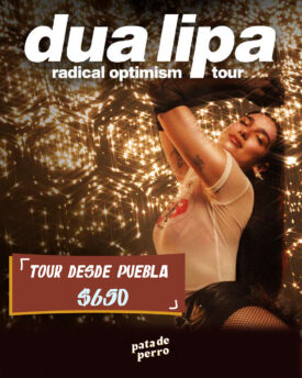 Dua Lipa - Estadio GNP - 01, 02 y 05 de Diciembre