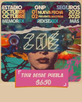 Zoé - 27 y 28 de Septiembre - Estadio GNP