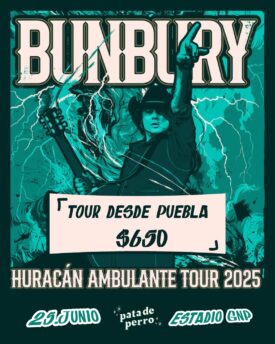 Bunbury - 25 de Junio - Estadio GNP